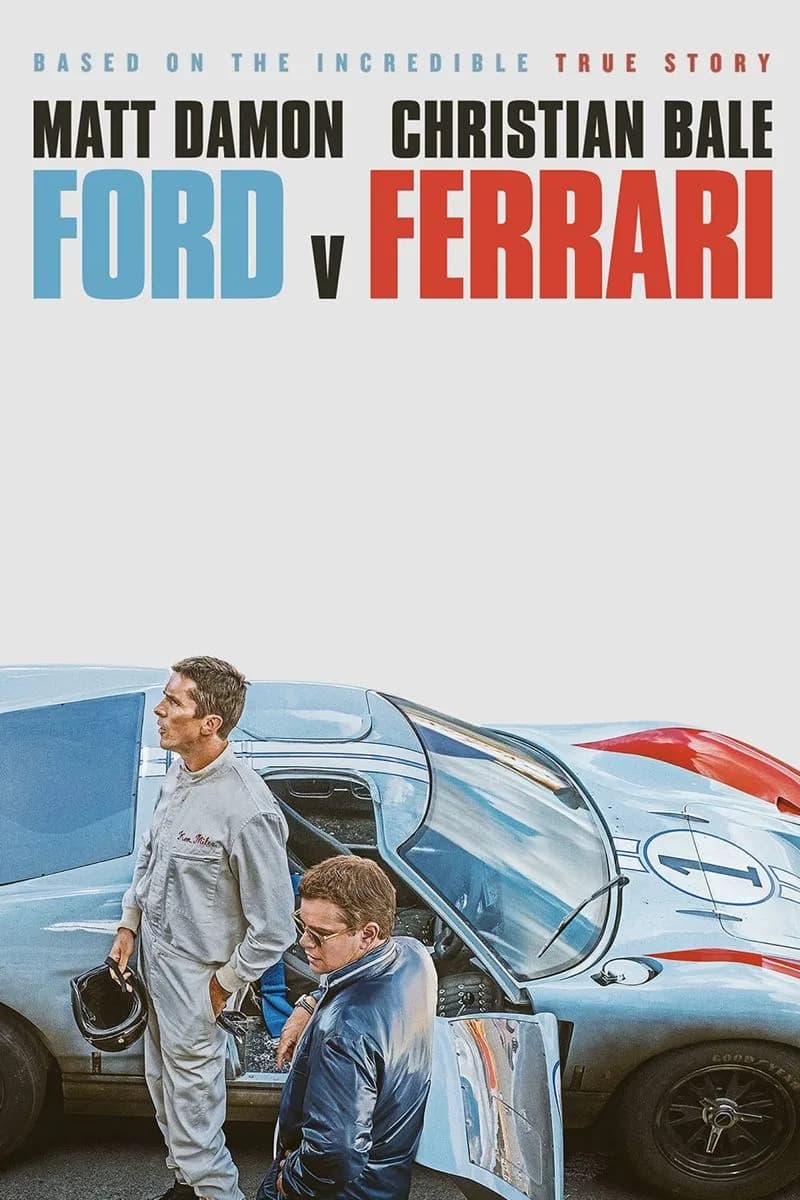 Ford v Ferrari poster